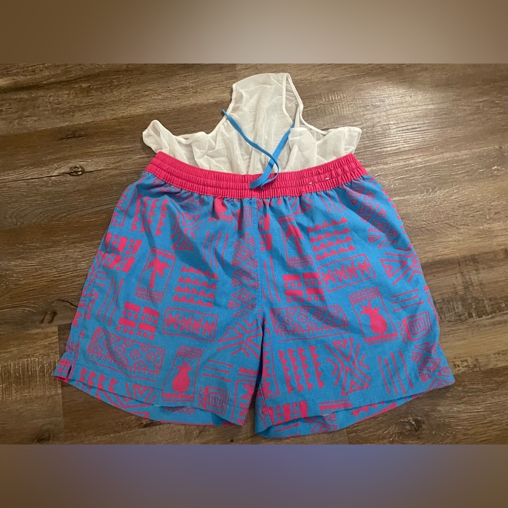 Chubbies Swim Trunks Shorts Men’s Large 5.5" Lined Beach Swim Pool Colorful - Picture 7 of 8